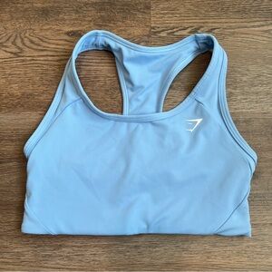 Gymshark Sky Blue Racerback Sports Bra